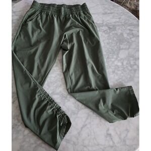 Calia By Carrie Underwood Ruched Pants Green Women's Size Large